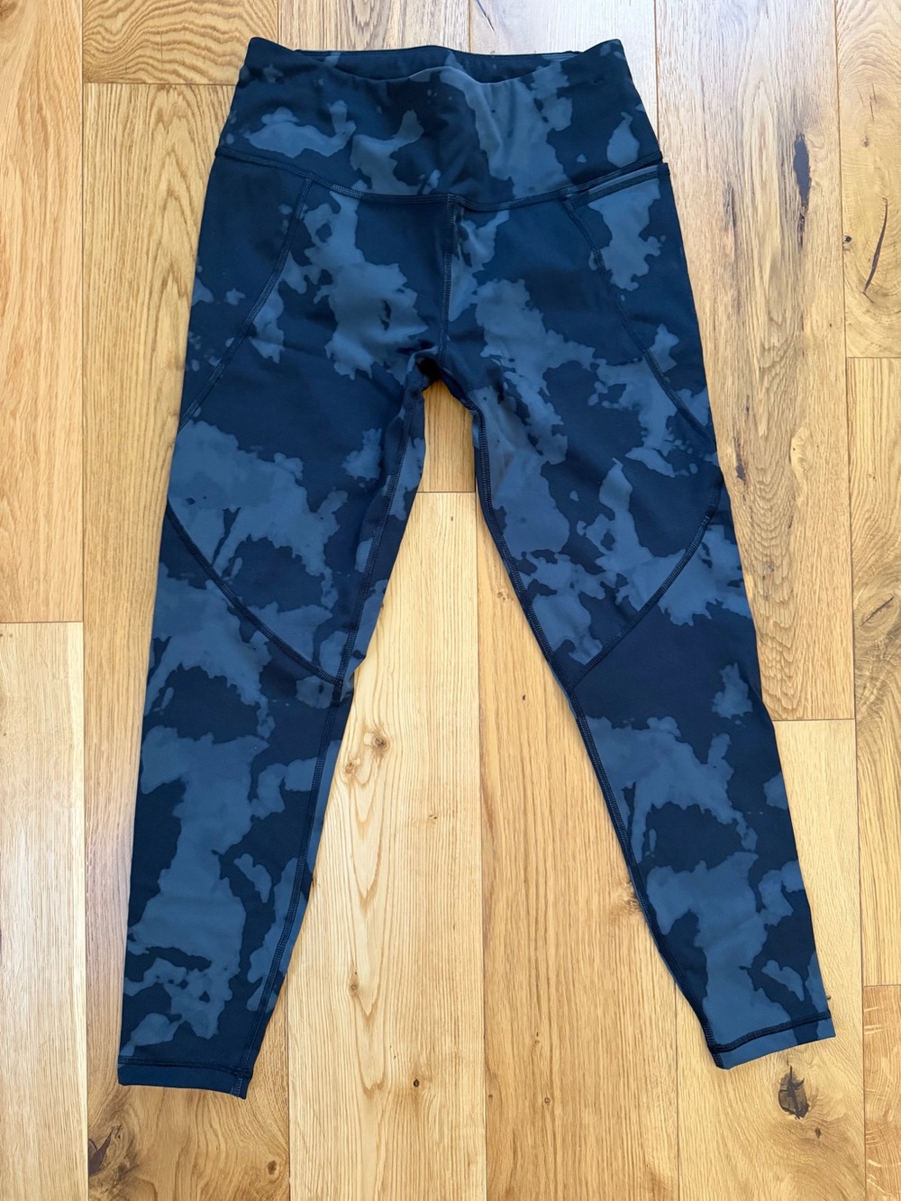 NWT Sweaty Betty Power 7/8 Leggings Black Fude Print Size S
